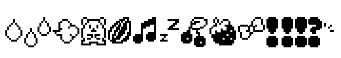 EmojiFont Font LOWERCASE