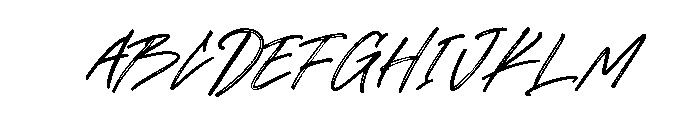 Emoria Brush Regular Font UPPERCASE