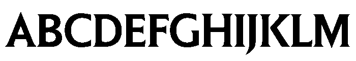 Empire Font UPPERCASE