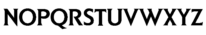 Empire Font UPPERCASE