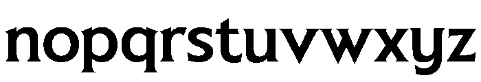 Empire Font LOWERCASE