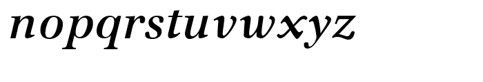 Emona Semi Bold Italic Font LOWERCASE