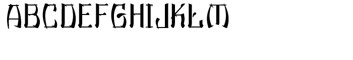 Emperor Regular Font UPPERCASE