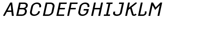 Empirical Three Italic Font UPPERCASE