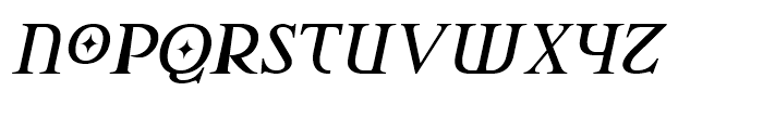 Emporio Italic Font LOWERCASE