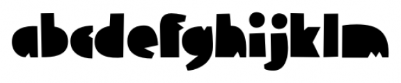 Embryo Regular Font LOWERCASE