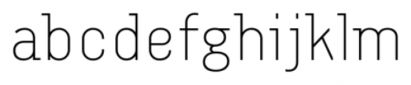 Empirical Light Font LOWERCASE