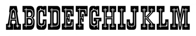 Emporia JNL Regular Font UPPERCASE