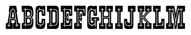 Emporia JNL Regular Font LOWERCASE