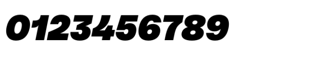 Em One Black Italic Font OTHER CHARS