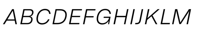 Em One Book Italic Font