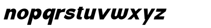 Emak Extra Bold Slanted Font LOWERCASE