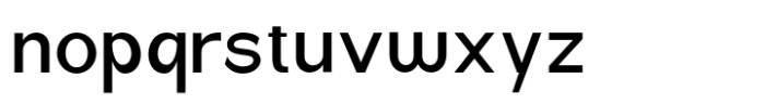 Emak Medium Font LOWERCASE
