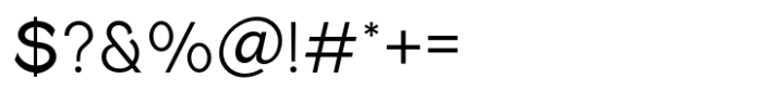 Emak Regular Font OTHER CHARS