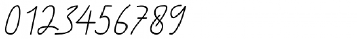Emalia Italic Font OTHER CHARS