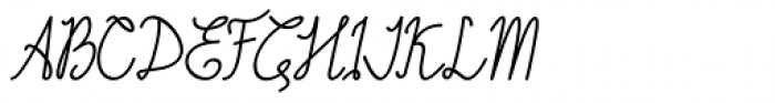 Emalia Italic Font UPPERCASE