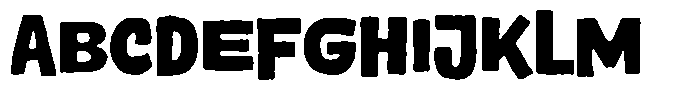 Emaro Font UPPERCASE