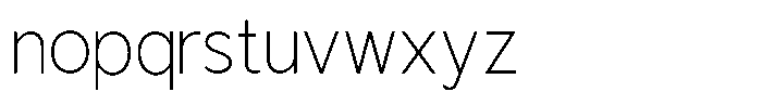 Emarys Font LOWERCASE
