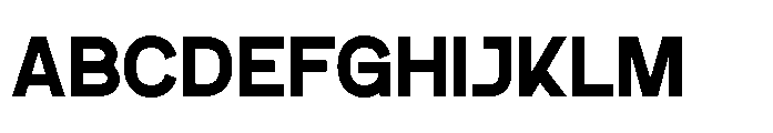 Emasland Font UPPERCASE