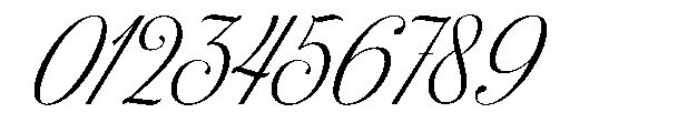 Emasline Goldenstone Script Font OTHER CHARS