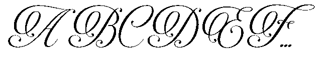Emasline Goldenstone Script Font UPPERCASE