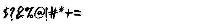 Ember Light Font OTHER CHARS