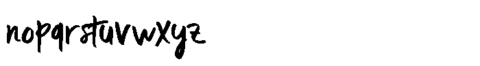 Ember Light Font LOWERCASE