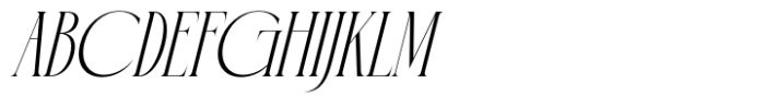 Emblora Italic Font UPPERCASE