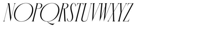 Emblora Italic Font UPPERCASE