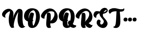 Emboh Regular Font UPPERCASE