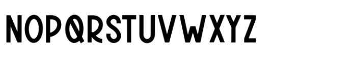 Embrown Regular Font LOWERCASE