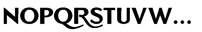 Emerald Crown Bold Font UPPERCASE