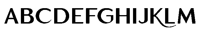 Emerald Crown Light Font UPPERCASE