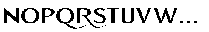 Emerald Crown Light Font UPPERCASE