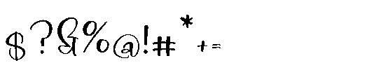 Emerald Royale Regular Font OTHER CHARS