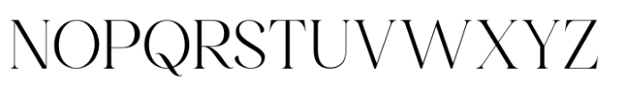 Emeralde Chamerions Serif Font UPPERCASE