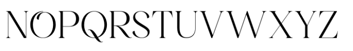 Emeralde Chamerions Serif Font LOWERCASE