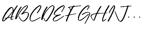 Emillia Sartory Regular Font UPPERCASE