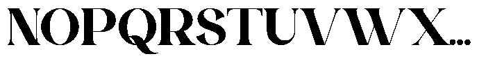 Eminus Font UPPERCASE
