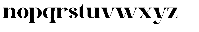 Eminus Font LOWERCASE