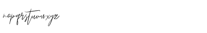 Emitha Script Font LOWERCASE
