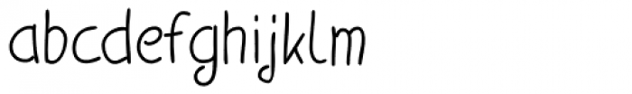 Emmi Handwriting Pro Font LOWERCASE