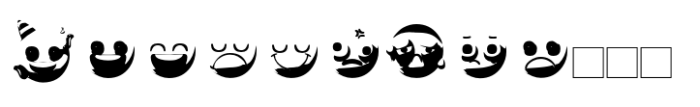 Emofont 2 Font LOWERCASE