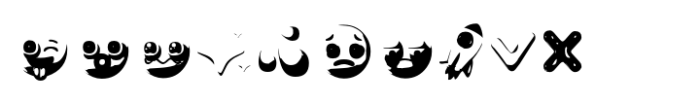 Emofont 3 Font OTHER CHARS