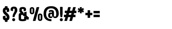 Emoland Extra Bold Font OTHER CHARS