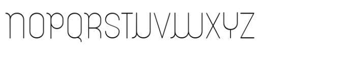 Emoli Hairline Font UPPERCASE