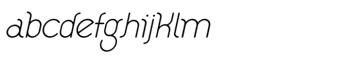 Emoli Light Italic FONT