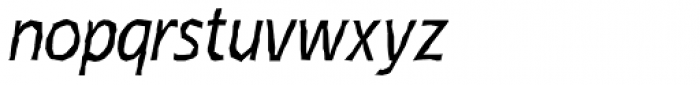 Emory Italic Font LOWERCASE