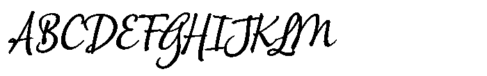 Empathy Script Black Italic Font UPPERCASE