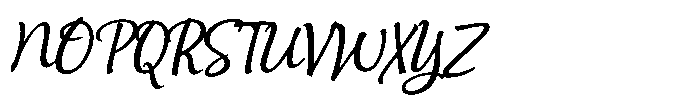 Empathy Script Black Italic Font UPPERCASE
